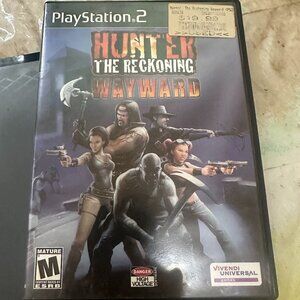 Hunter: The Reckoning Wayward PS2 PlayStation 2 Complete CIB + Reg Card